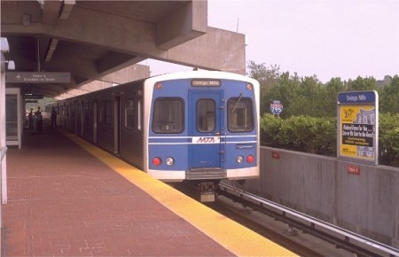Baltimore Metro. Photo: Doug Grotjahn.