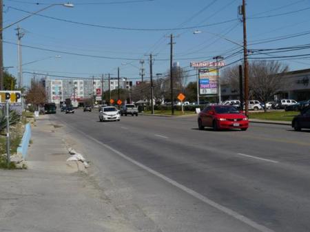 Current view of traffic on South Lamar. Photo: Austin Mobility.