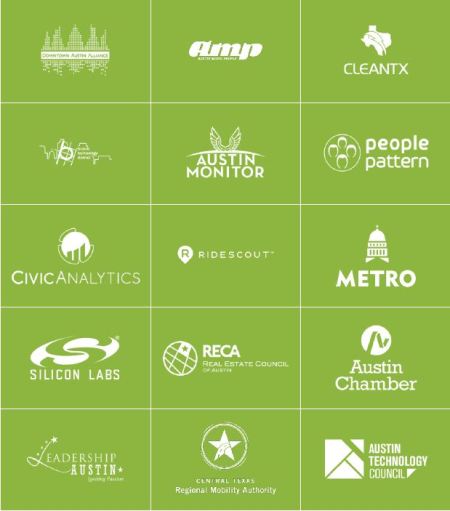 Mobility ATX/Glasshouse Policy partners. Graphic: MobilityATX Findings Report.